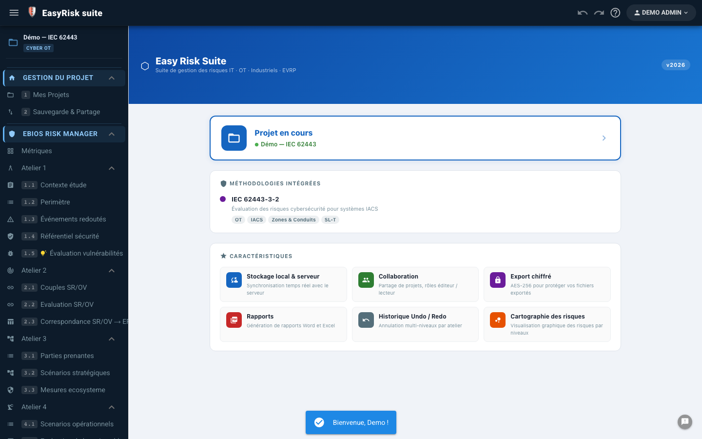 Administration avancée — invitations, réinitialisations, feedbacks, export utilisateurs